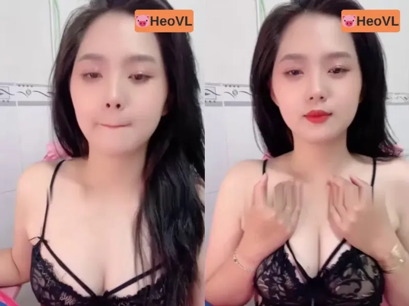 Eny răng khểnh khoe cu tròn trắng